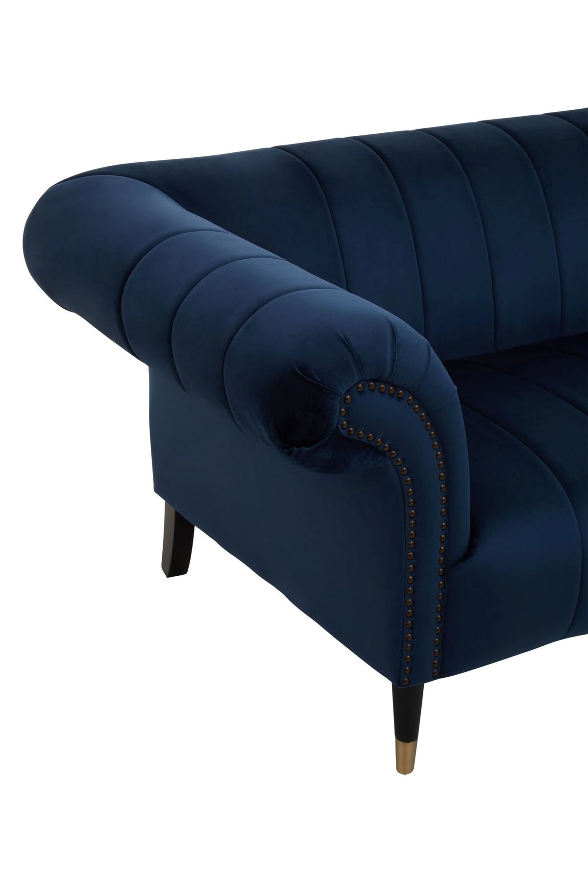 Milan Two Seat Velvet Sofa 