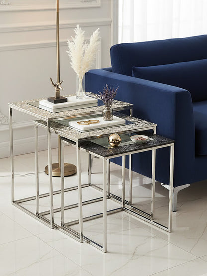 Penzance Set of 3 Rectangular Nesting Tables