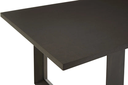 Farnham Oak Veneer Top Rectangular Dining Table
