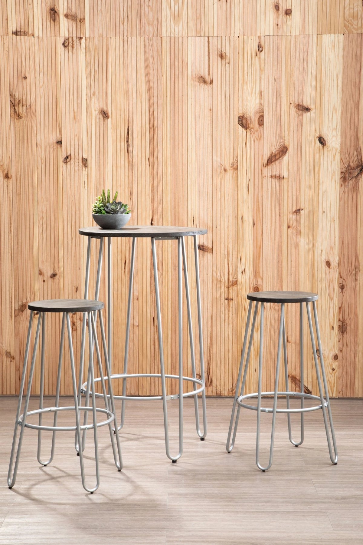Madison 3 Piece Bar Table Stool Set 