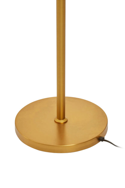 Cambridge Brass Finish Three Bulb Floor Lamp