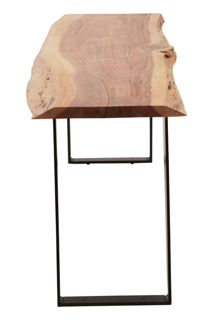 Alnwick Acacia Wood with Live Edge Bench