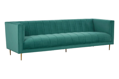 Monaco Velvet 3 Seater Sofa 