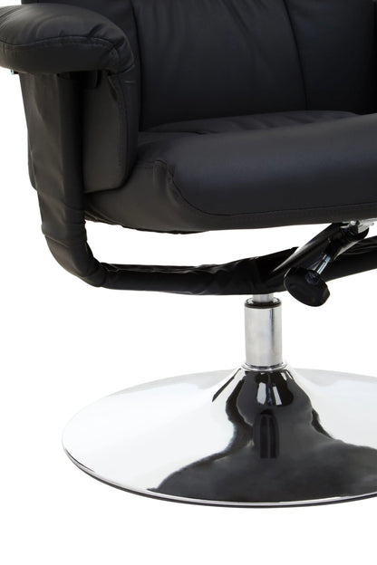 Nantwich Leather Effect Reclining Chair 