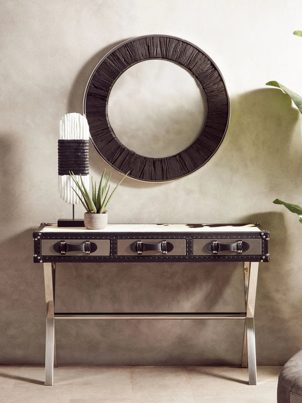Vienna White Console Table 