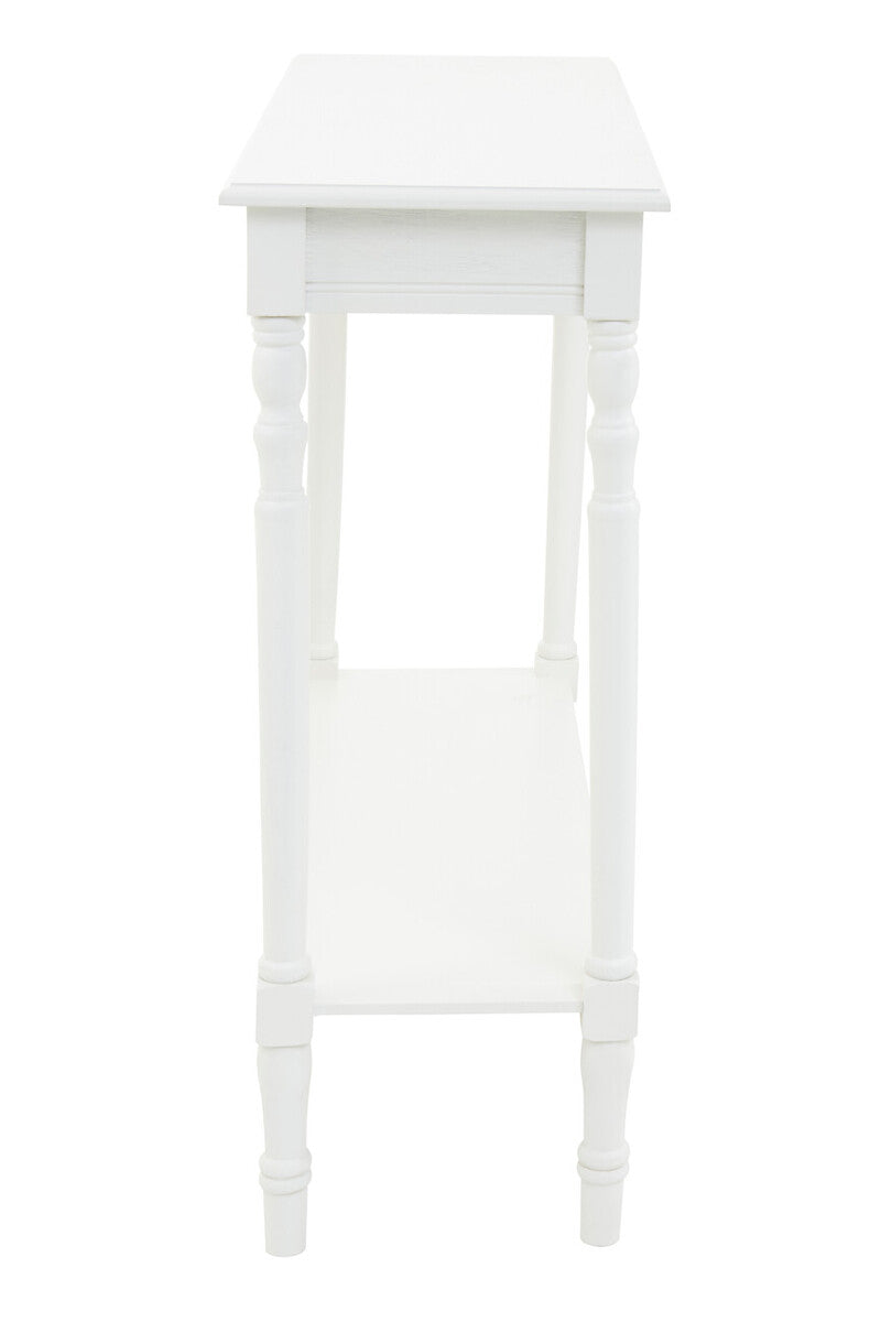 Savoy Rectangular Console Table #colour_white