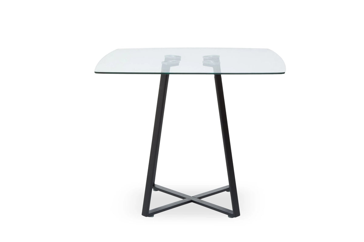 Halifax Square Glass Dining Table 