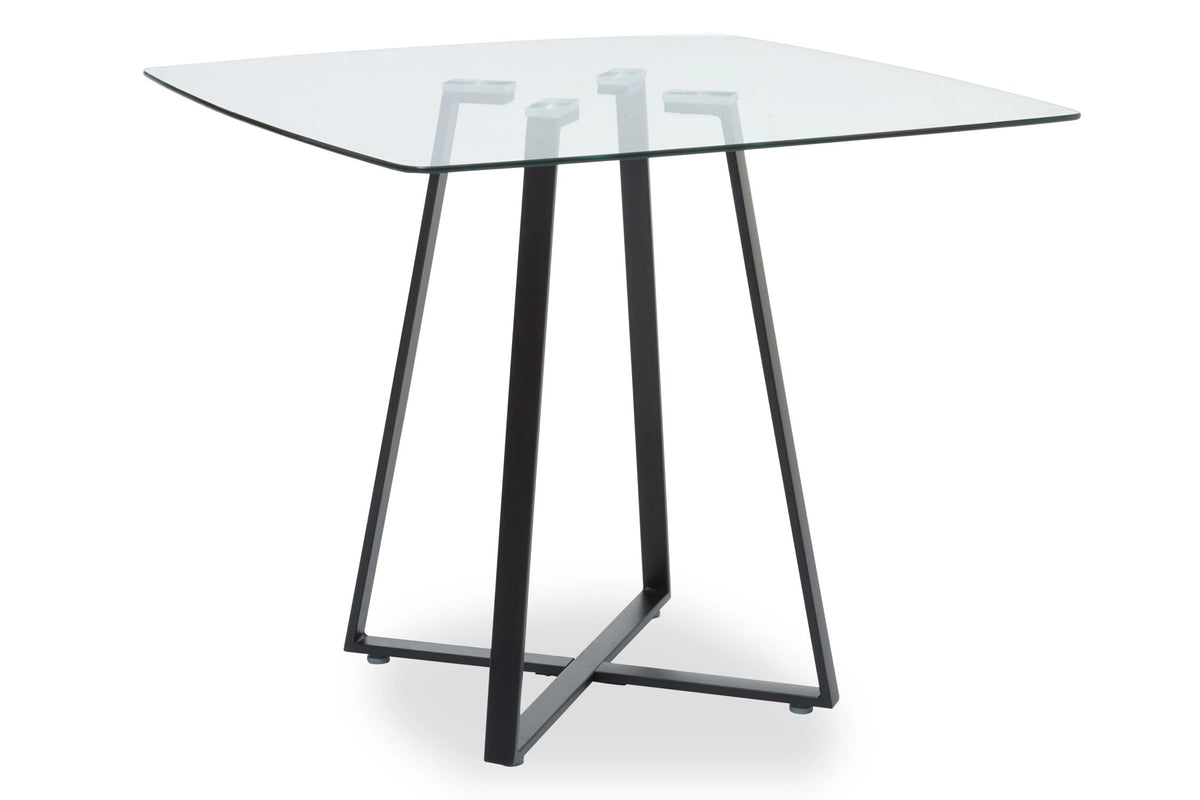 Halifax Square Glass Dining Table 