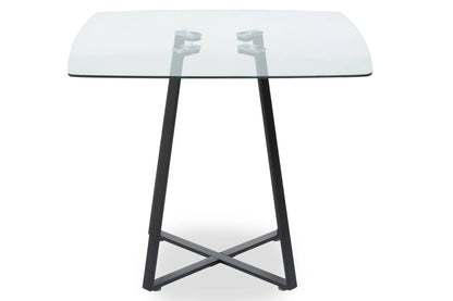 Halifax Square Glass Dining Table 