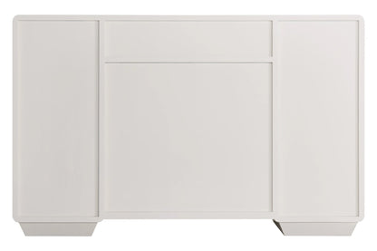 Rye Wood Veneer Seven Drawer Dressing Table 