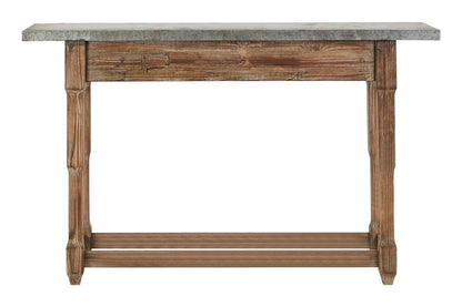 Coniston Antique Wood Finish Console Table