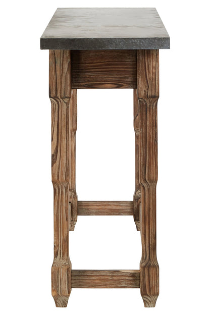 Coniston Antique Wood Finish Console Table