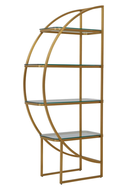 Valencia Half Moon 4 Tier Shelf Unit 