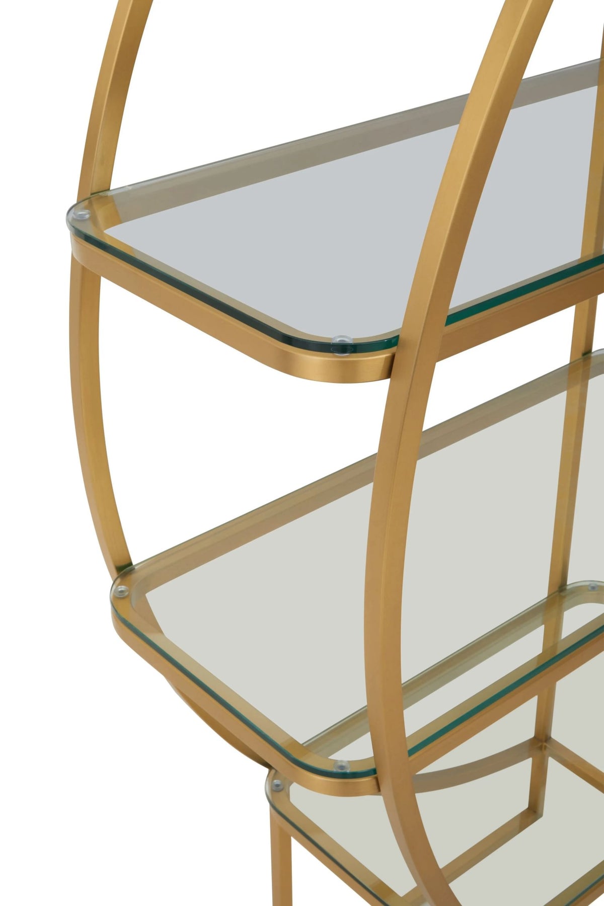 Valencia Half Moon 4 Tier Shelf Unit 