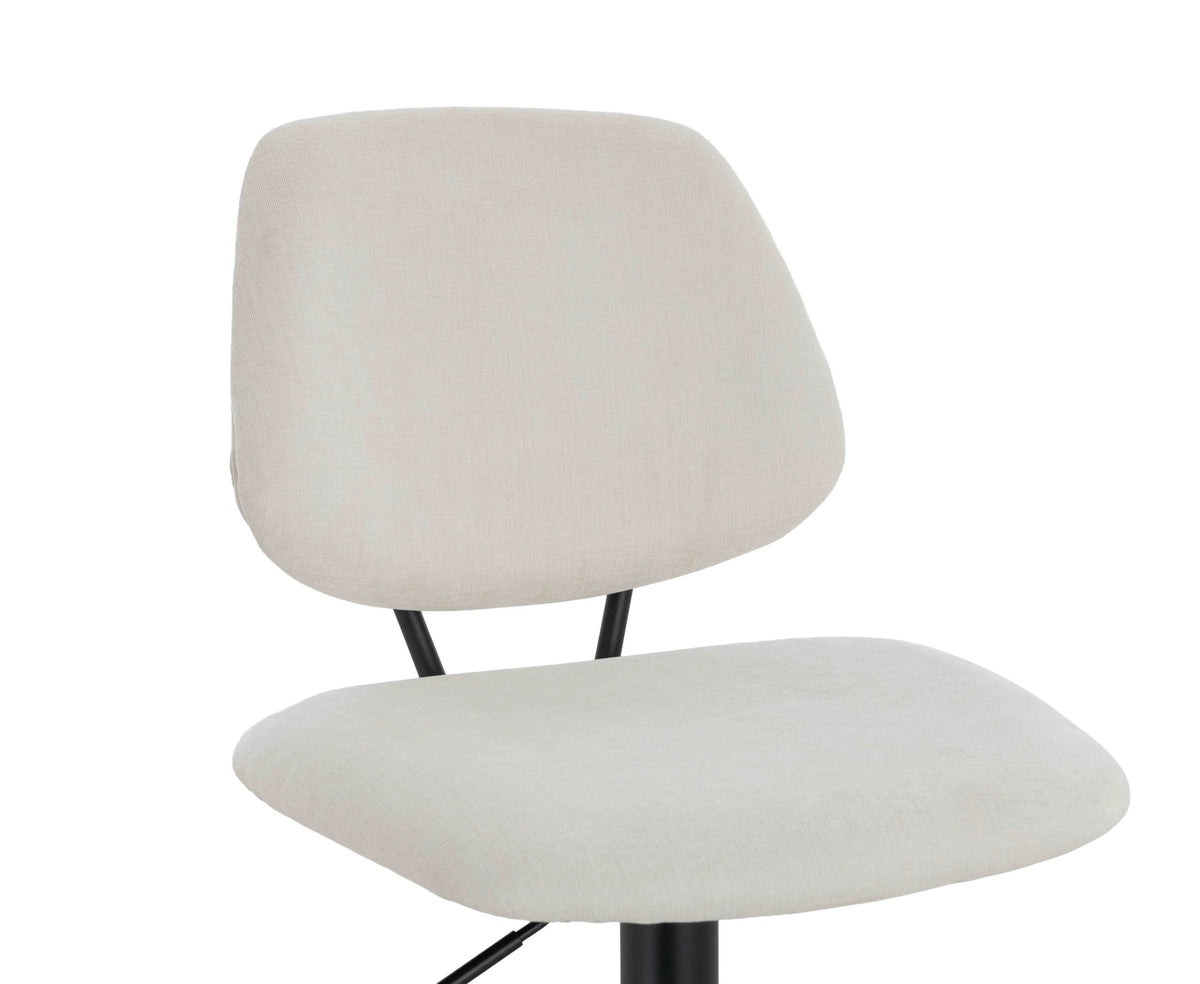 Chichester Set of 2 Textured Fabric Bar Chairs 