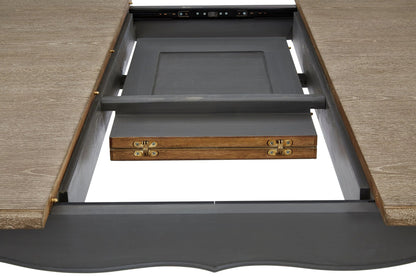 Stirling Grey Wash Extending Dining Table