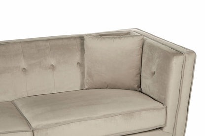 Notting 3 Seat Velvet Sofa 
