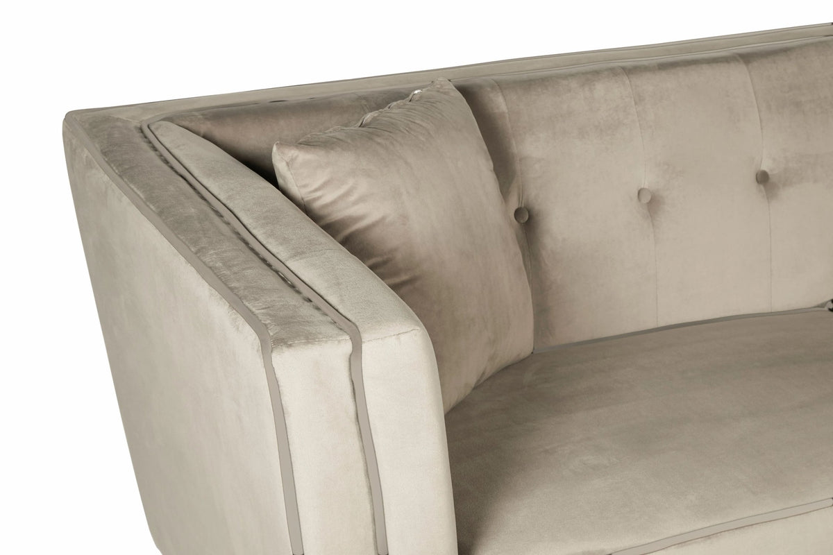 Notting 3 Seat Velvet Sofa 