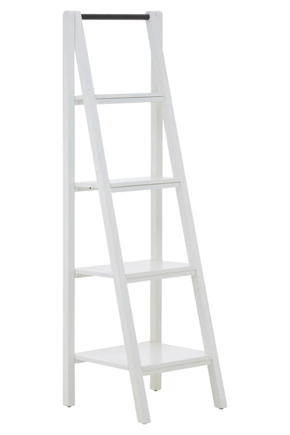 Glastonbury White 4 Tier Shelf Unit