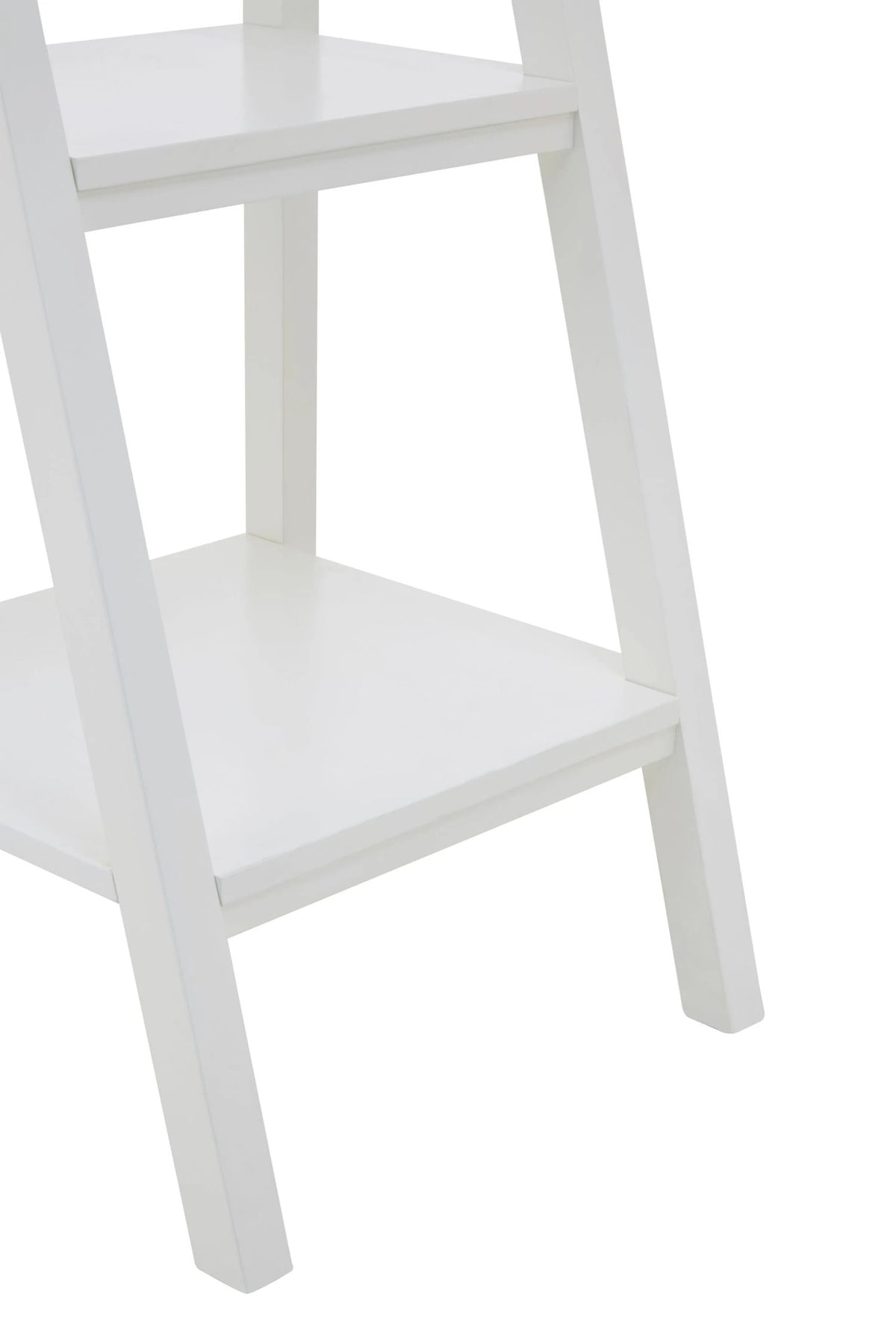 Glastonbury White 4 Tier Shelf Unit