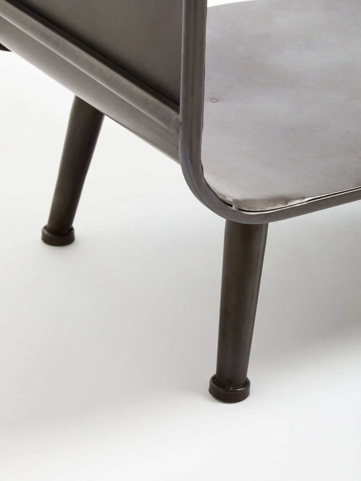 Seville Natural Leather and Teak Wood Dining Chair