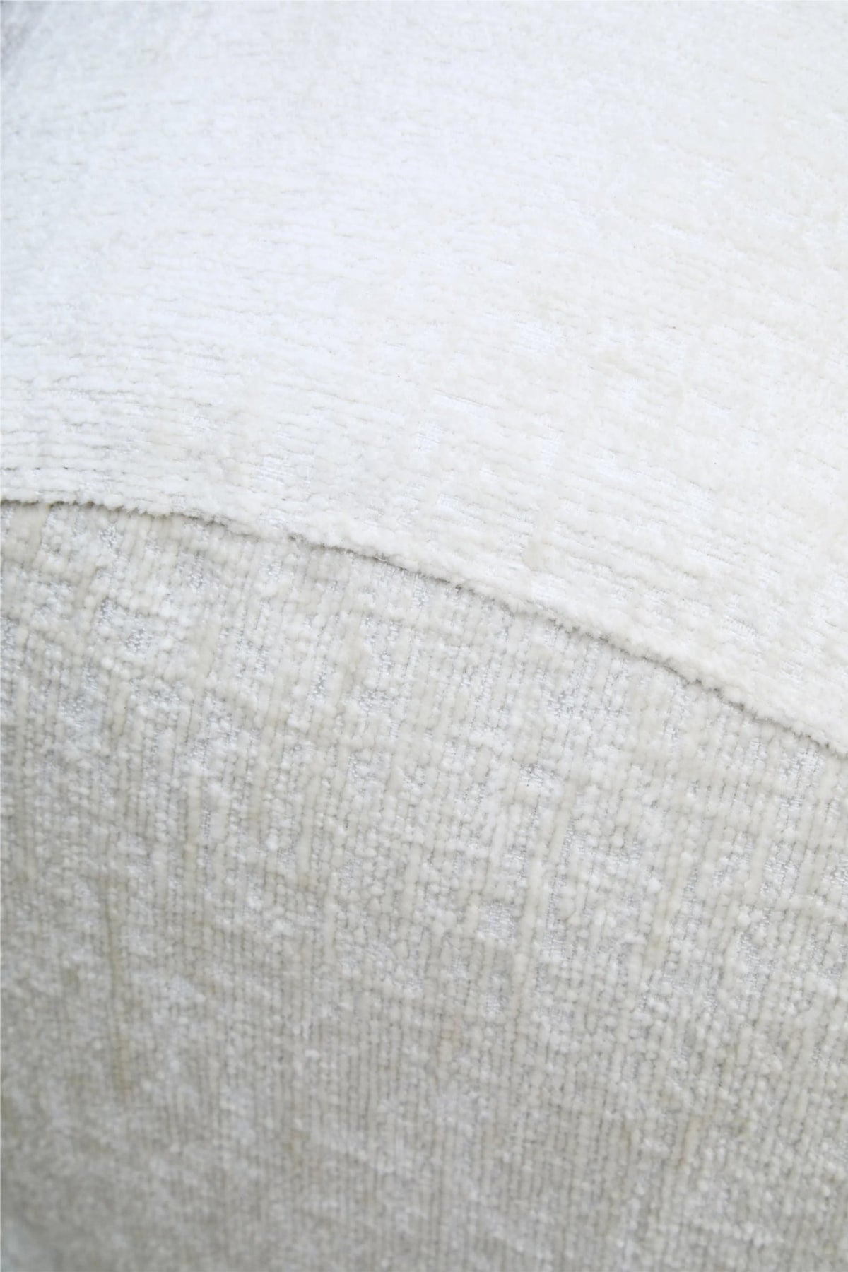 Kirkby Cream Textured Fabric Large 3 Seater Sofa