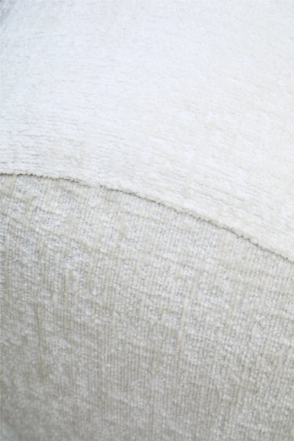 Kirkby Cream Textured Fabric Large 3 Seater Sofa