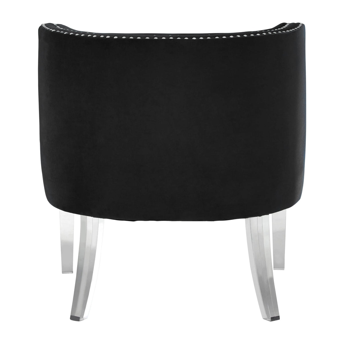 Sorrento Velvet Chair with Acrylic Legs 