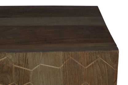Maldon Recycled Elm Wood 2 Door Sideboard