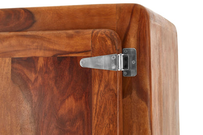 Bolton Tall Tropical Rose Wood Cabinet