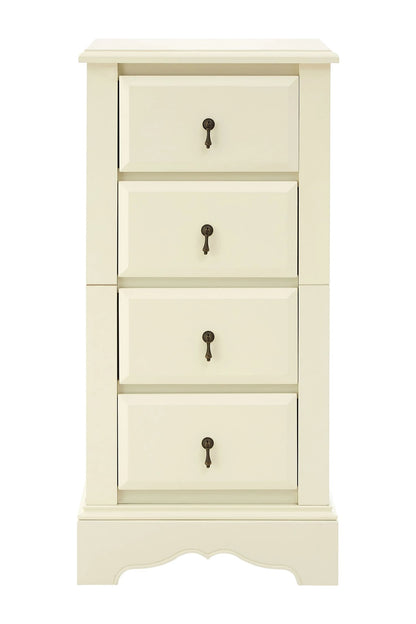 Kew Ivory Chest of 4 Drawers