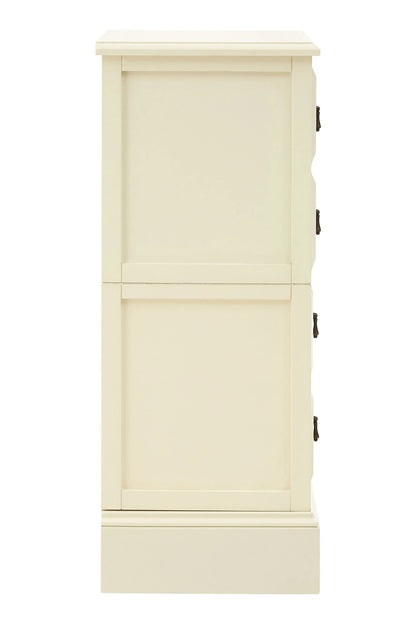 Kew Ivory Chest of 4 Drawers