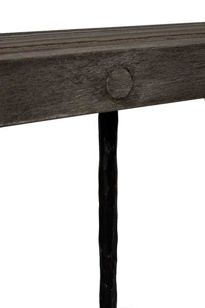 Siena Recycled Oak Wood Rectangular Dining Table