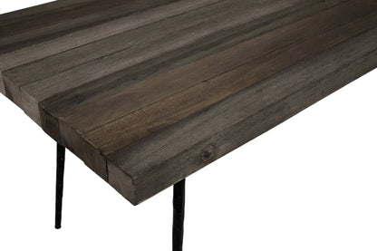 Siena Recycled Oak Wood Rectangular Dining Table