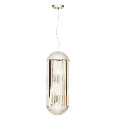 Vienna 6 Bulb Small Crystal Pendant Light 
