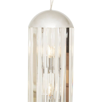 Vienna 6 Bulb Small Crystal Pendant Light 