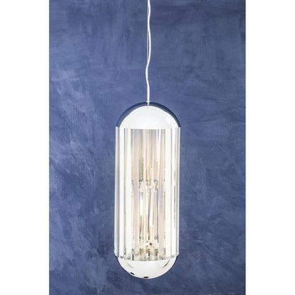 Vienna 6 Bulb Small Crystal Pendant Light 