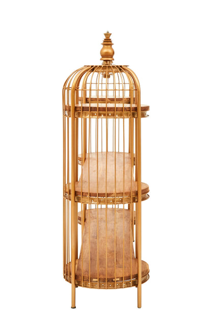Lyndhurst Double Birdcage Wide Shelf Unit 