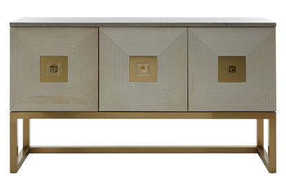 Truro Grey and Champagne Finish Sideboard