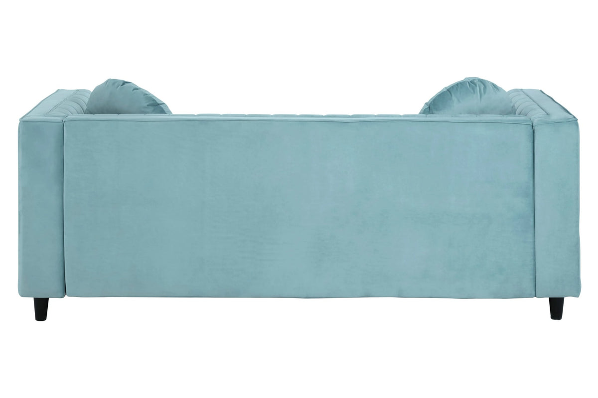 Hudson Three Seat Velvet Sofa 