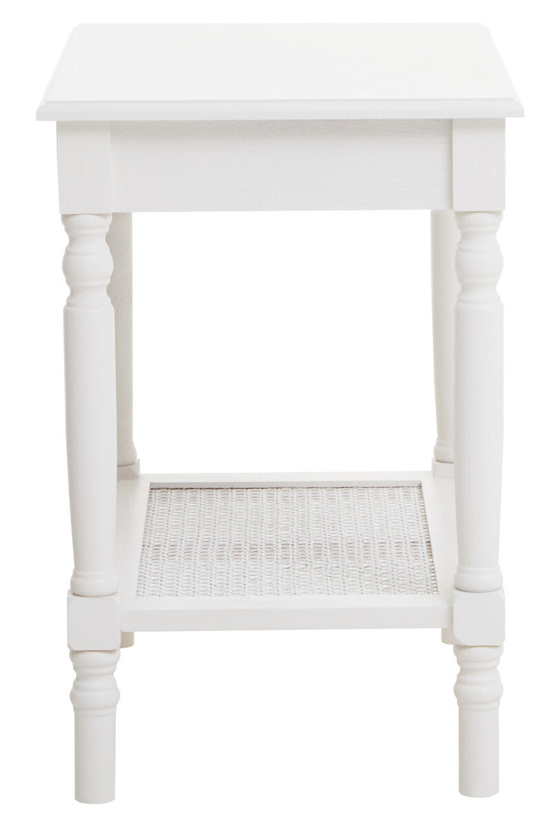 Savoy Wooden Side Table with Lower Shelf 
