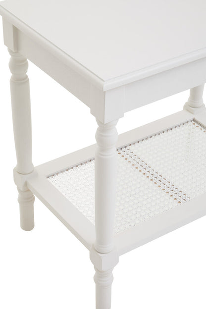 Savoy Wooden Side Table with Lower Shelf 