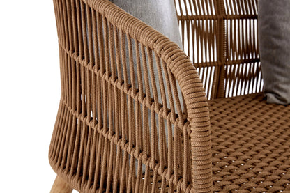 Bristol 3 Seater Woven Rope Sofa