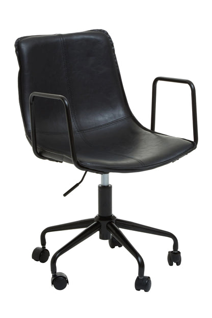 Otley Leather Effect Home Office Chair 