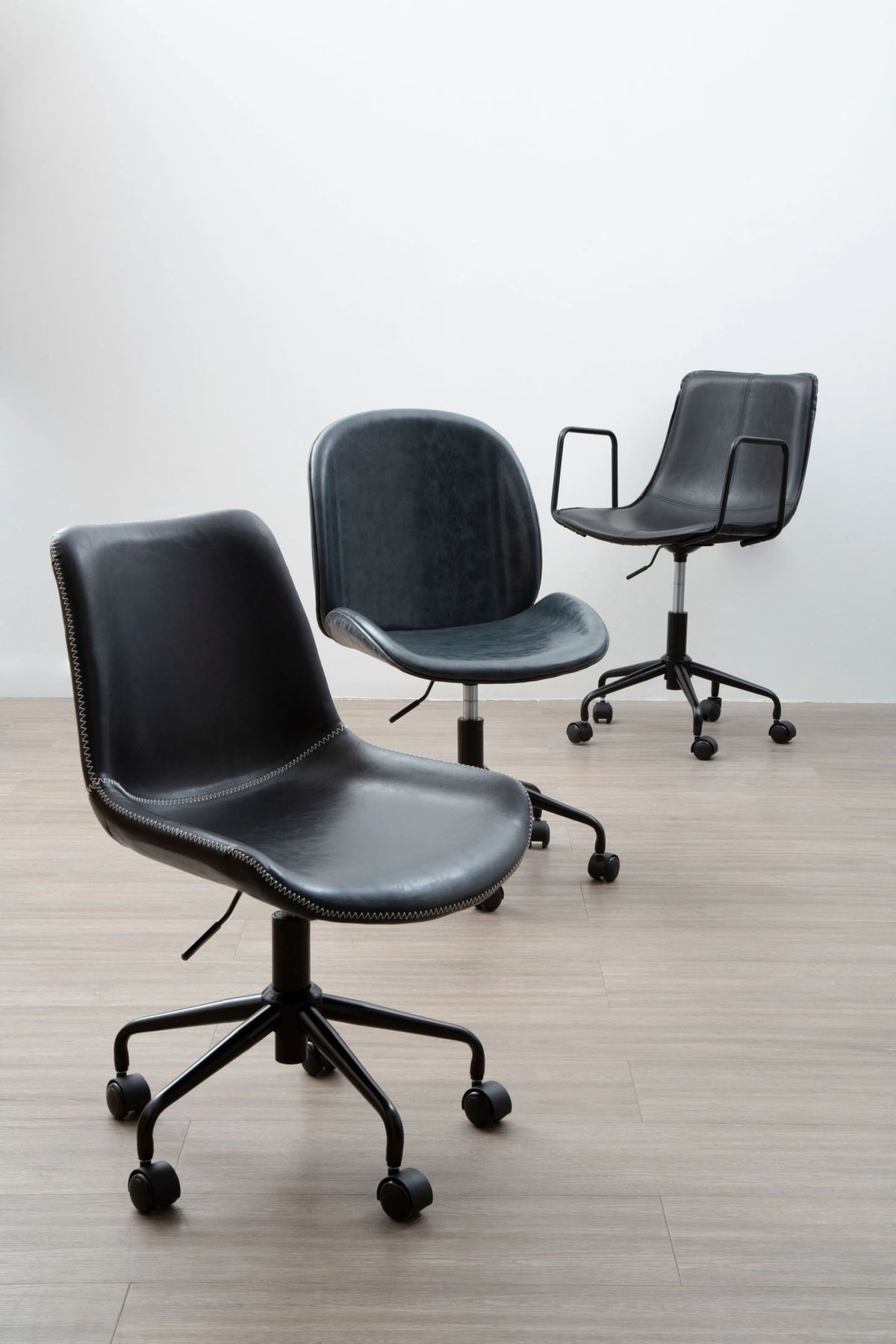 Otley Leather Effect Home Office Chair 