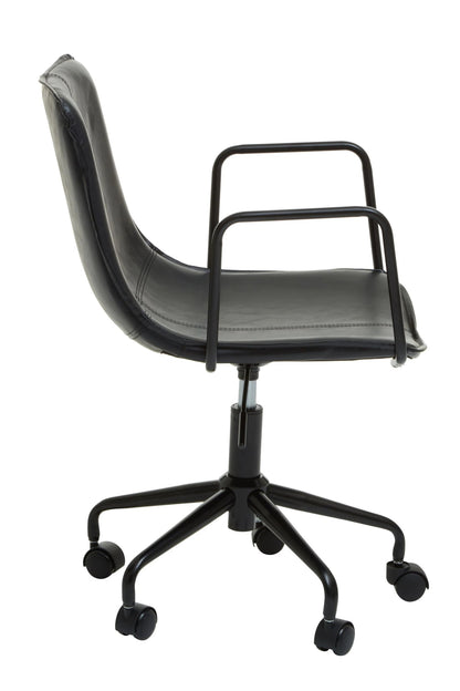 Otley Leather Effect Home Office Chair 