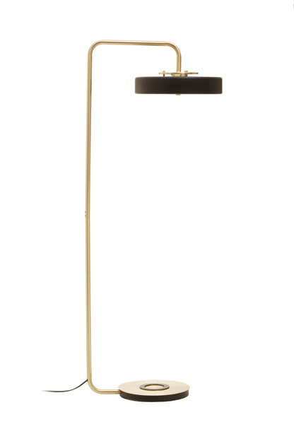 Barnard Black Shade Floor Lamp