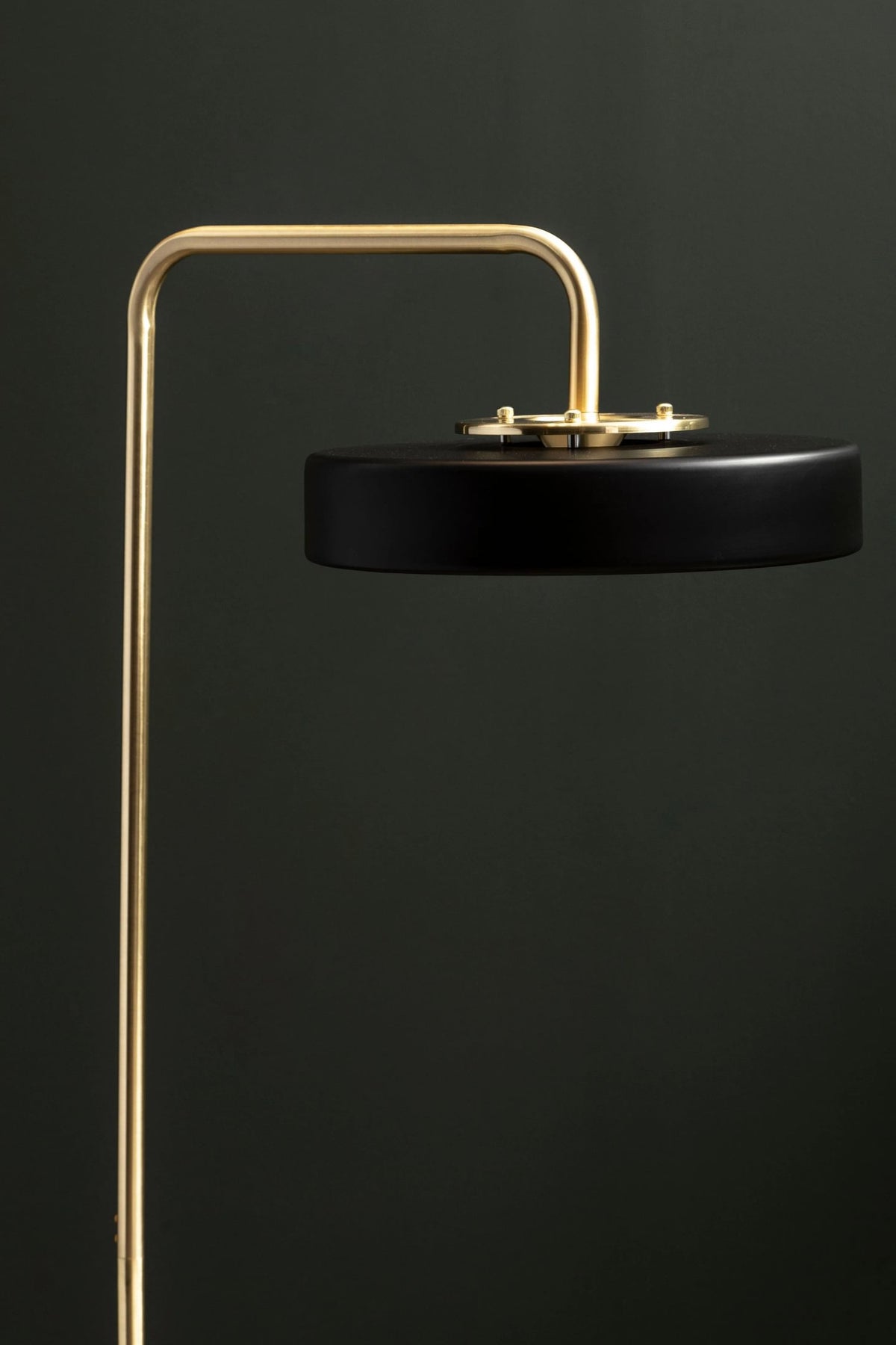 Barnard Black Shade Floor Lamp