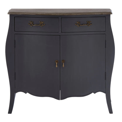 Stirling Two Door Dark Grey Sideboard