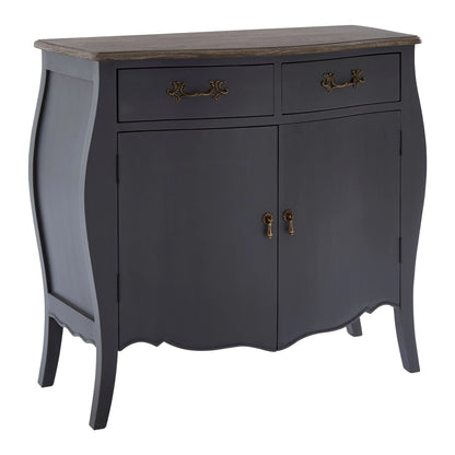 Stirling Two Door Dark Grey Sideboard